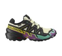 Salomon Speedcross 6 GTX W - Trailrunning Schuhe - Damen 6,5 UK Light Yellow/Black/Green