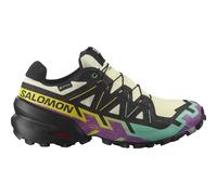 Salomon Speedcross 6 GTX W - Transparent Yellow/Black/Waterfall - 40 2/3 (UK 7)