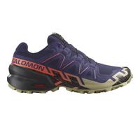 SALOMON SPEEDCROSS 6 Trailschuhe Herren Maritime Blue/Black/Cherry Tomato 46