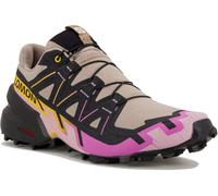 SALOMON Speedcross 6 W - Damen - Beige / Schwarz / Violett - Größe 36 2/3- Modell 2025