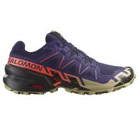salomon speedcross 6 trailrunning schuhe blau rot herren 42