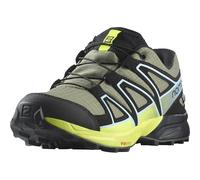 Salomon Speedcross Climasalomon wasserdichte Unisex Kinder-Multisportschuhe, Outdoor-bereit, Grip, Praktischer Komfort, Deep Lichen Green, 32