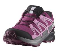 Salomon Speedcross Climasalomon wasserdichte Unisex Kinder-Wander- und Laufschuhe, Präzise Passform, Grip, Praktischer Komfort, Plum Caspia, 32