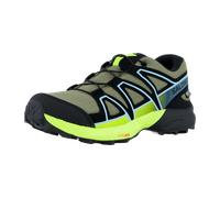 Salomon - Kid's Speedcross CSWP - Multisportschuhe, Gr. 34, bunt (DeepLichenGreen/Black/SafetyYellow)