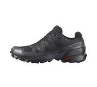 Salomon Speedcross Gore-Tex Wasserdichte Herren Trail-Laufschuhe, Wetterschutz, Aggressiver Grip, Präzise Passform, Black, 46 2/3