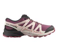 Outdoorschuh SALOMON "SPEEDCROSS J", Kinder, Gr. 32, nocturne, hushed violet, rouge rot, Synthetik, Textil, Schuhe (19571914-32) nocturne, hushed violet, rouge rot