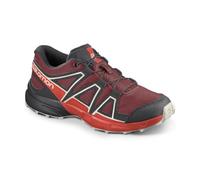 Salomon Speedcross Kinder Trailrunning-Schuhe, Rot (Red Dahlia/Cherry Tomato/Vanilla Ice), 32 EU
