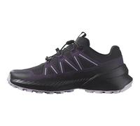 Salomon Speedcross Peak Damen Trail-Laufschuhe, Outdoor-bereit, Geländegängiger Schutz, Aktiver Grip, Black, 43 1/3