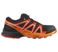 salomon speedcross trailrunning schuhe schwarz rot kinder