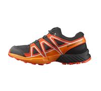salomon speedcross trailrunning schuhe schwarz rot kinder
