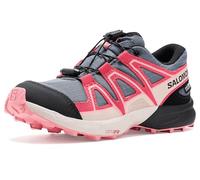 Salomon Speedcross ClimaSalomon Waterproof Kinder Schuhe dunkelgrau rot - 28