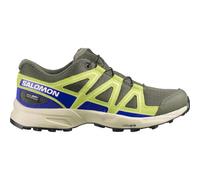 Salomon - Kid's Speedcross Waterproof - Trailrunningschuhe, Gr. 35, bunt (GrapeLeaf/Bluing/AcidLime)