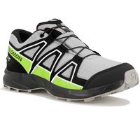 Speedcross Waterproof Multisportschuhe Kinder-Alloy / Black / Green Gecko-EU 32