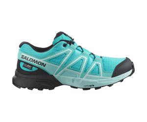 Salomon Speedcross WP Kinder Trailrunningschuhe blau Größe 31 Trekking Wasserdicht