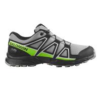 Speedcross Waterproof Multisportschuhe Kinder-Alloy / Black / Green Gecko-EU 31