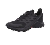 Salomon - Supercross 4 Gore-Tex - Trailrunningschuhe, Gr. 46.5 EU 46 2/3, grau/schwarz (Black/Black/Black)