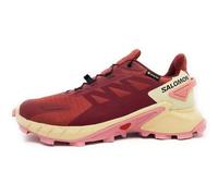 Salomon Supercross 4 GTX W Sportschuhe Damen Outdoorschuhe Wanderschuh Rot, Schuhgröße:EUR 40 | UK 6.5