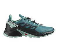 Salomon Supercross 4 W 471195, Womens Running Shoes, Green, 40 EU