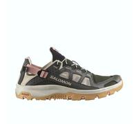 Salomon - Techamphibian 5 W - peat/rainyday/hymapink - Größe 40 - Damenschuhe - Wasserschuhe