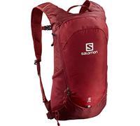 Salomon Trailblazer 10 Unisex Rucksack für Wandern, Perfekt für Laufen, Wandern und Radfahren, Rote Chilli/Rote Chilli/Red Chili, Kapazität für bis zu 10 Liter