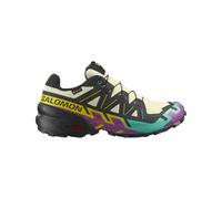 Salomon - Traillaufschuhe aus GORE-TEX - Speedcross 6 GTX M Transparent Yellow/Black für Herren - Größe 43 1/3 - Beige Beige 43 1/3