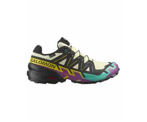 Salomon - Traillaufschuhe aus GORE-TEX - Speedcross 6 GTX M Transparent Yellow/Black für Herren - Größe 45 1/3 - Beige Beige 45 1/3
