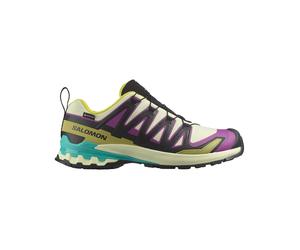 Salomon - Traillaufschuhe aus GORE-TEX - XA Pro 3D V9 GTX M Transparent Yellow/Black für Herren - Größe 10 UK - Beige Beige 10 UK