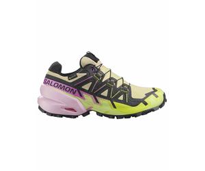 Salomon - Traillaufschuhe GORE-TEX - Speedcross 6 GTX W Bog/Dawn P/Acid für Damen - Größe 40 - Beige Beige 40