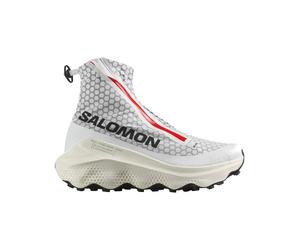 Salomon - Traillaufschuhe - S/Lab Ultra White / Fiery Red / Vanilla Ice - Größe 43 1/3 - Rot Rot 43 1/3