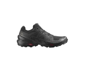 Salomon - Traillaufschuhe - Speedcross 6 Black/Black/Phantom für Herren - Größe 40 2/3 - schwarz schwarz 40 2/3