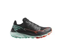 Salomon - Trailrunning-Schuhe - Thundercross Black/Cherry Tomato/Electric Green für Herren - Größe 44 - schwarz schwarz 44