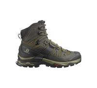 Salomon - Trekking-Schuhe aus GORE-TEX - Quest 4 GTX M Olive Night/Peat für Herren aus Leder - Größe 41 1/3 - Khaki Khaki 41 1/3