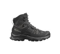 Salomon - Trekking-Schuhe aus GORE-TEX - Quest 4 Gtx Magnet/Black/Quarry für Herren aus Leder - Größe 10 UK - schwarz schwarz 10 UK