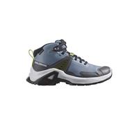 Salomon Kinder Wanderschuhe X RAISE MID GTX Jr. faded denim/indigo bunting/acid lime 34