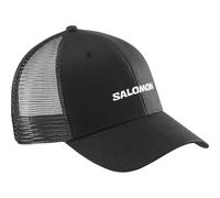 Salomon, Trucker-Kappe, Wandern, Trailrunning & Spaziergänge, Leichter Komfort, Verstellbar & Atmungsaktiv, Tiefschwarz, Unisex