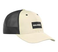 Salomon Unisex Trucker Kappe, RAINY DAY / DEEP BLACK, S EU
