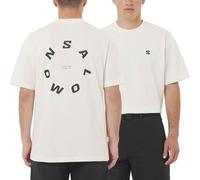 Salomon - Urbanes T-Shirt aus Stretch-Bio-Baumwolle - Herren - Round Logo Graphic Whisper White - Round Logo Graphic Whisper White für Weiß M