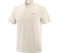 Salomon - Vielseitiges Wander-Poloshirt - Trackline Polo M Rainy Day für Herren - Größe XL - Beige Beige XL