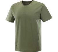Salomon - Vielseitiges Wander-T-Shirt - Herren - Trackline SS Tee - Trackline SS Tee M Grape Leaf für Herren - Größe M - Grün Grün M
