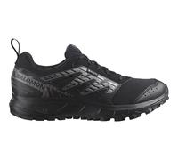 Salomon Wander Gore-Tex Damen Trail Running Wasserdichte Schuhe, Outdoor-bereit, Komfort durch Dämpfung, Sicherer Fußhalt, Black, 38 2/3