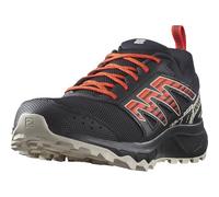 Salomon Wander Herren Trailrunningschuhe, Outdoor-bereit, Komfort durch Dämpfung, Sicherer Fußhalt, Black, 42 2/3