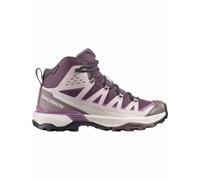 Salomon - Wanderschuhe für Tageswanderungen - GORE-TEX Damen - X Ultra 360 Edge Mid GTX W Huckle - X Ultra 360 Edge Mid GTX W Huckle für Violett 39 1/3
