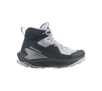 Salomon - Wanderschuhe Gore-Tex - Elixir Mid Gtx W Carbon/Pearl Blue/Flint Stone für Damen - Größe 4,5 UK - Grau Grau 4.5 UK