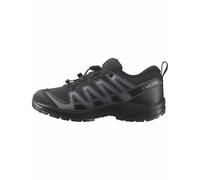 Salomon - Wasserfeste Wanderschuhe - XA Pro V8 WP J Black / Turbulence / Quarry - Kindergröße 39 - schwarz schwarz 39