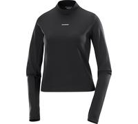 Salomon Women's Shkout Bliss Long Sleeve Tee Deep Black S
