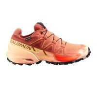 Salomon - Women's Speedcross 6 GORE-TEX - Trailrunningschuhe, Gr. 40.5 EU 40 2/3, braun/grün (PecanBrown/AlmondCream/SunnyLime)