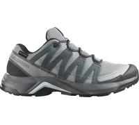 Wanderschuh SALOMON "X-ADVENTURE RECON GTX W", Gr. 42,5, monument, turbulence, ballad blau, Leder, Textil, sportlich, Schuhe, wasserdicht (60310810-42,5) monument, turbulence, ballad blau