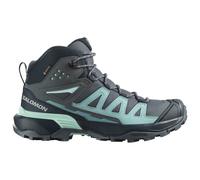 salomon x ultra 360 mid gtx wanderschuhe grau blau damen 43.1/3