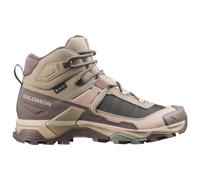 wanderschuhe salomon x ultra 5 mid gtx beige braun damen 42.2/3