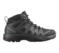 Salomon X Braze Mid Gore-Tex Wasserdichte Damen Outdoorschuhe, Outdoor-bereit, Sportliches Design, Vielseitiger Einsatz, Black, 41 1/3